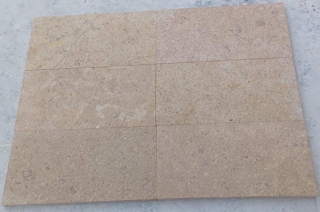 Dijon Sinai Pearl "Premium"-Acid Etched/Tumbled Pre-Sealed 900X600 19.30m2 Pack (Price: £39.95/m2)