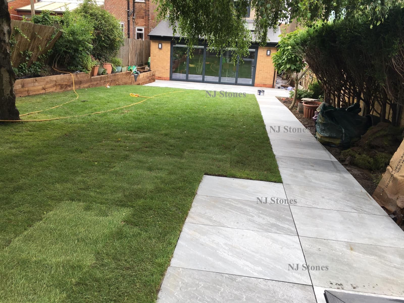 Earth Grey 20mm Outdoor Porcelain Slabs 900x600x20mm (Price From: £21.95/m2)