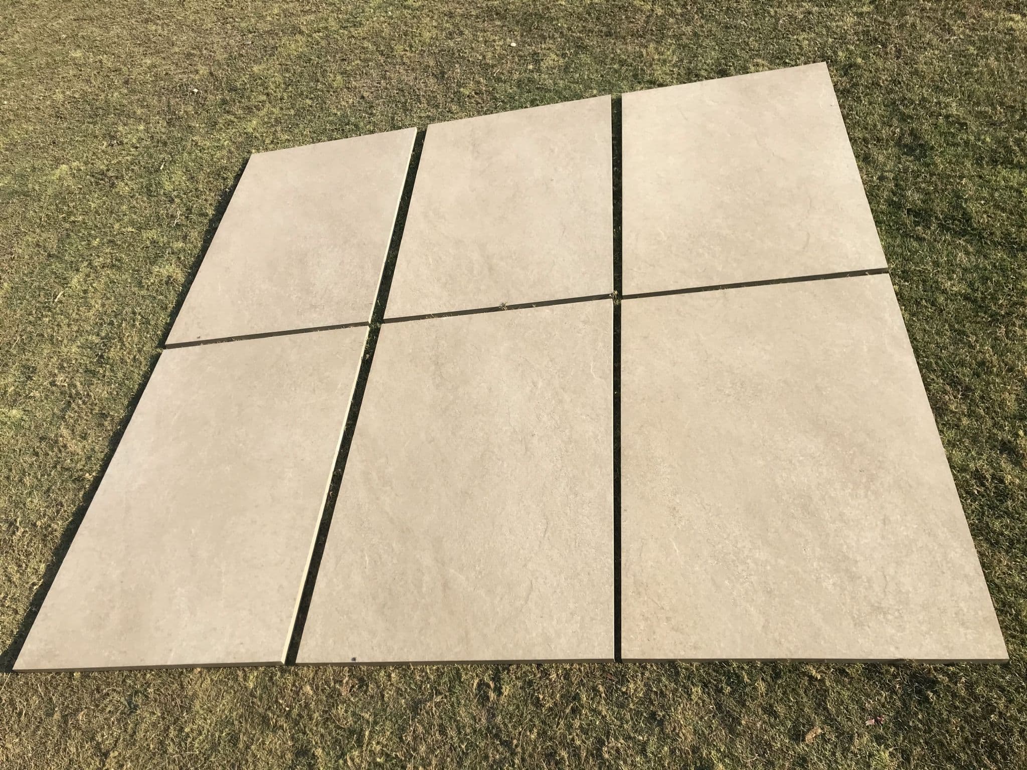 Ivory Cream 20mm Outdoor Porcelain Slabs 900x600x20mm (Price From: £21.95/m2) - Image 3