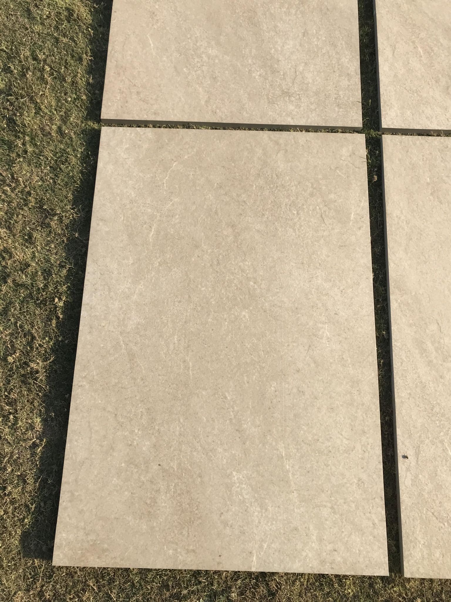 Ivory Cream 20mm Outdoor Porcelain Slabs 900x600x20mm (Price From: £21.95/m2) - Image 4