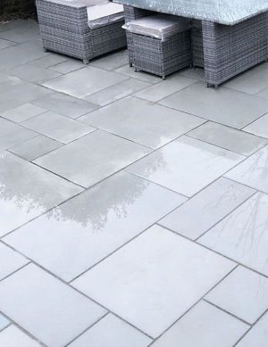 Kandla Grey "SMOOTH" Finish Patio Packs 20mm, 15.50m2 (Price: £27.95/m2)