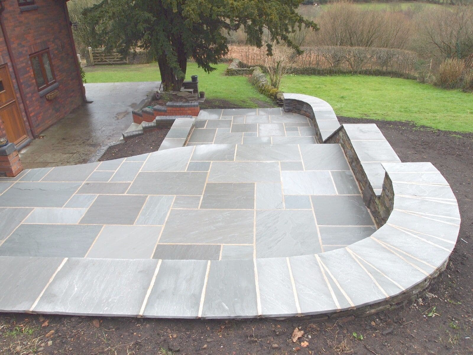 Light Kandla Grey Indian Sandstone Natural 22mm Patio Pack 15.50m2 (Price: £21.95/m2)