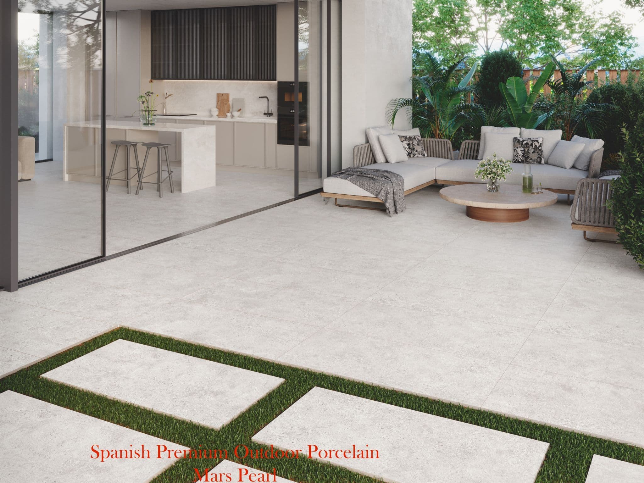 Levin Pearl Premium Spanish Porcelain 2cm-900x600mm (Price From: £27.95/m2)