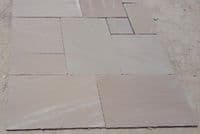 Raj Green Indian Sandstone Natural Calibrated Patio Pack 15.50m2 22mm (Price: £22.95/m2) - Image 4