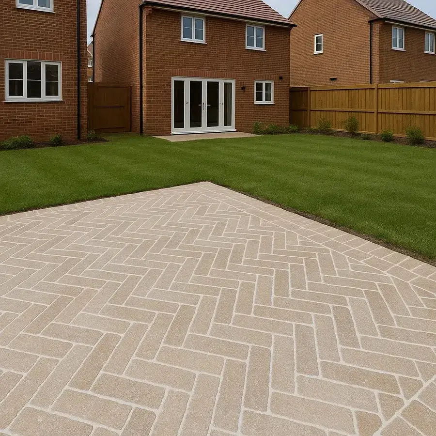 Dijon Sinai Pearl Honed & Tumbled Cobbles 200x50x40mm (Price From: £43.00/m2)
